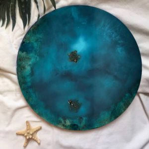 40 cm sobre madera